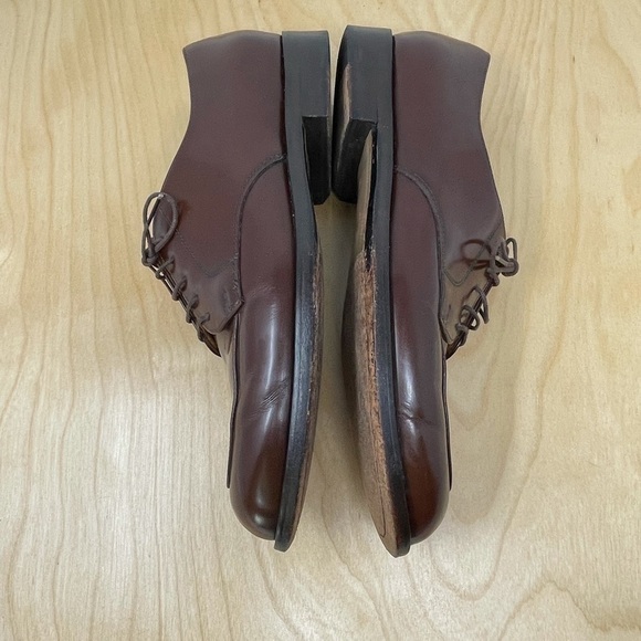 Cole Haan Mahogany Calhoun Split Toe Derby Shoe 9 - Picture 9 of 10